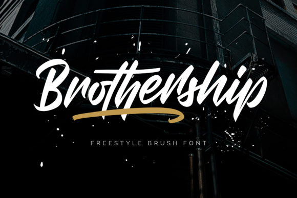 Brothership Script & Handwritten Font By Arterfak Project