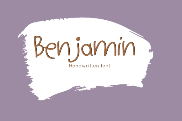 Benjamin Script & Handwritten Font By CSDesign