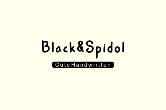 Black&Spidol Script & Handwritten Font By Pidco.art