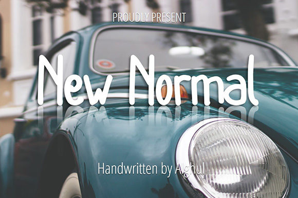 New Normal Script & Handwritten Font By Al Ghul
