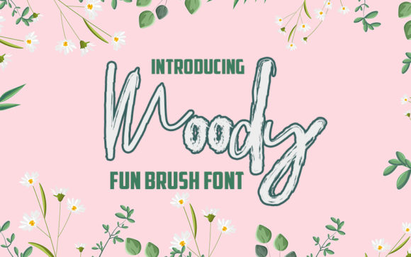 Moody Decorative Font By Graph Arts