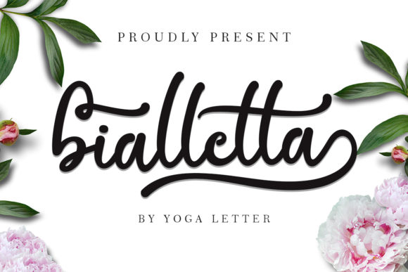 Bialletta Script & Handwritten Font By yogaletter6
