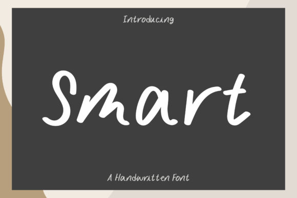 Smart Script & Handwritten Font By Wanida Toffy