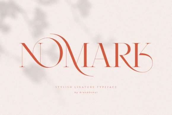 Nomark Serif Font By BrandSemut