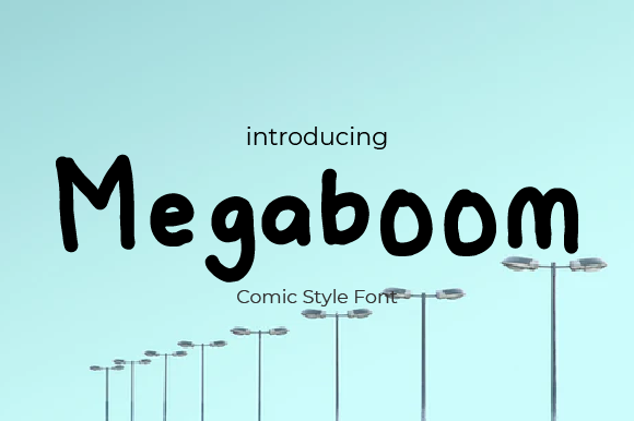 Megaboom Script & Handwritten Font By Ciriative