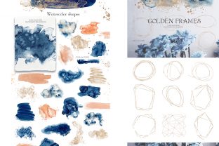 Underwater Watercolor Collection Graphic Illustrations By EvgeniiasArt 7