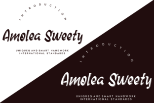Amolea Sweety Display Font By andikastudio 2