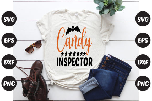 Candy Inspector Halloween Design Graphic Crafts By Design Store Bd.Net