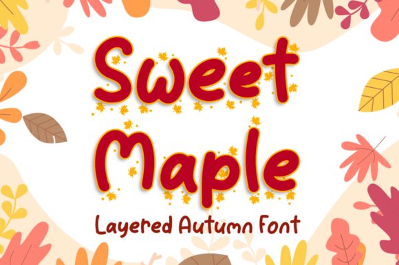 Sweet Maple Display Font By attypestudio