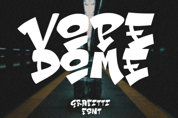 Vope Dome Display Font By sipanji figuree