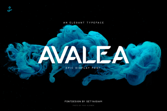 Avalea Display Font By setyaisiam