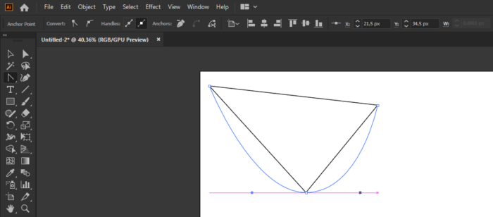 How to use the pen tool on Illustrator