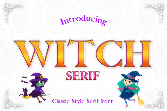 Witch Serif Font By numnim