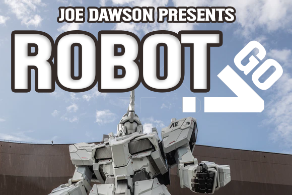 Robot Go Display Font By Joe Dawson