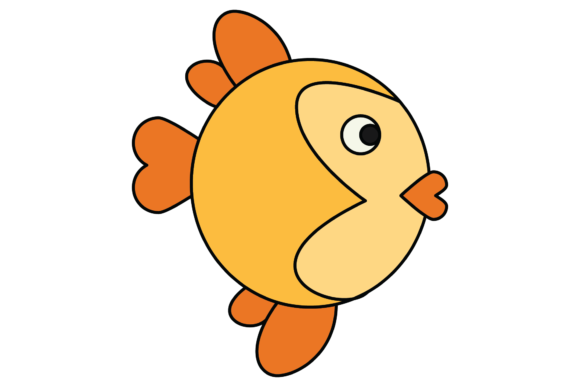 Fish Illustration Grafik Druckbare Illustrationen Von kidscorner