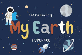 My Earth Display Font By Alit Design 1