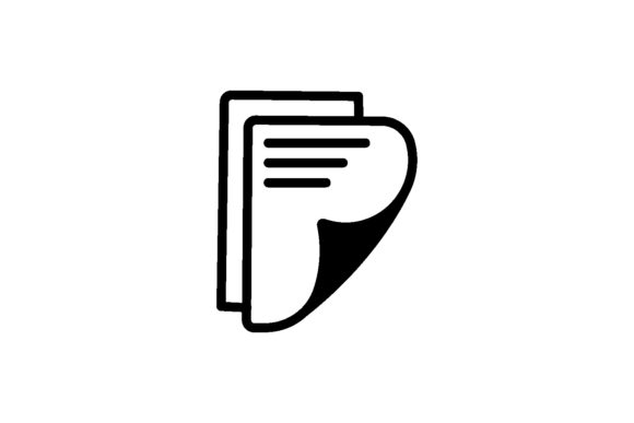 Paper Document Logo Design Vector Isolat Graphic Logos By vectoryzen