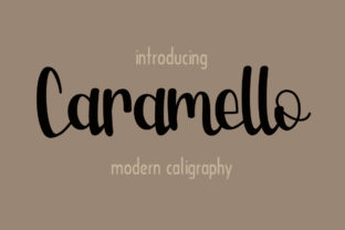 Caramello Script & Handwritten Font By Fillo Graphic 1