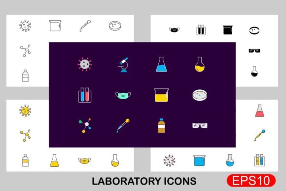 Laboratory Icon Graphic Icons By Pidco.art