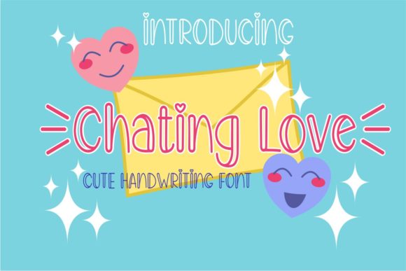 Chating Love Script & Handwritten Font By Pidco.art