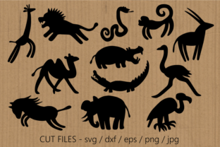 Wild Animal Silhouette  Graphic Crafts By Prawny 2