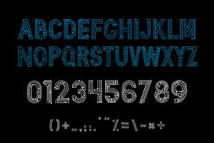 Electronic Circuit Display Font By OWPictures 2