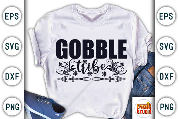 Gobble Tribe Graphic T-shirt Designs By CraftStudio