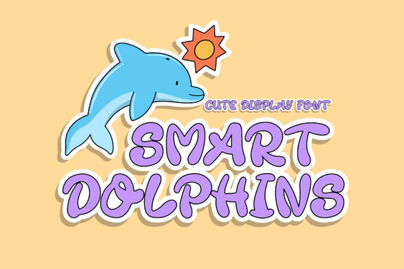Smart Dolphins Display Font By jafarnation