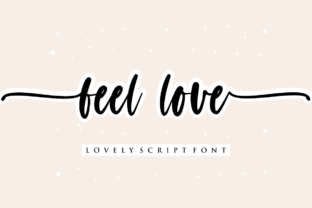 Feel Love Script & Handwritten Font By Fikryal Studio 1