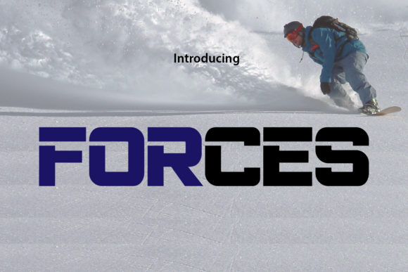 Forces Font Display Font Di da_only_aan