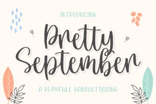 Pretty September Script & Handwritten Font By goodjavastudio 1
