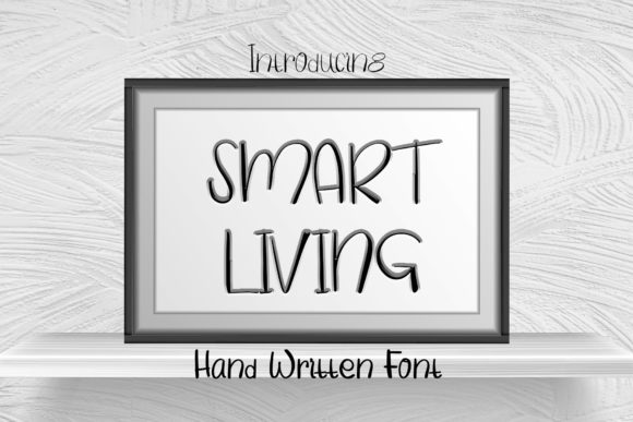 Smart Living Script & Handwritten Font By boogaletter