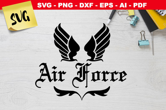 Air Force   Graphic Crafts By LouteCrea