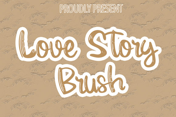 Love Story Brush Script & Handwritten Font By Al Ghul