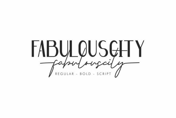 Fabulouscity Script & Handwritten Font By NihStudio