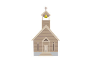 Country Church Religious Fichier de Découpe pour les Loisirs créatifs Par Creative Fabrica Crafts 1