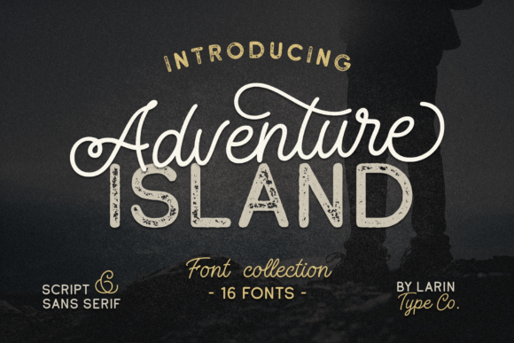 Adventure Island Display Font By Pasha Larin