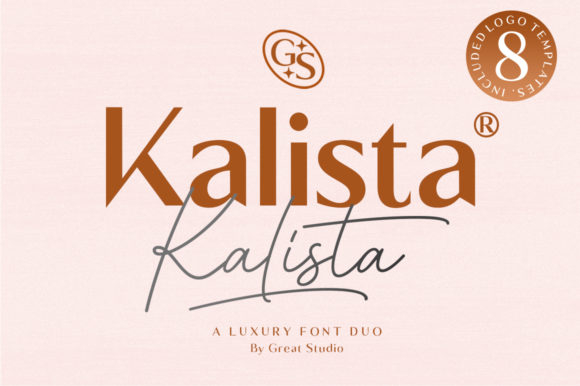 Kalista Script & Handwritten Font By Great Studio