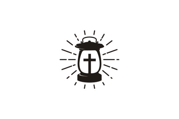 Jesus Christ Cross Lantern Light Logo Graphic Logos By Enola99d
