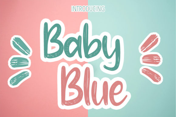 Baby Blue Fontes Script Fonte Por Al Ghul