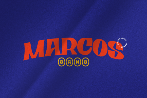 Marcos Display Font By moonbandit