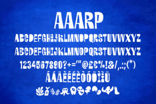 Aaarp Display Font By Drawwwn 6