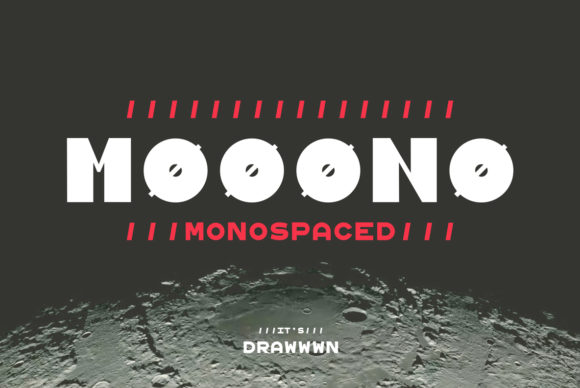 Mooono Display Font By Drawwwn