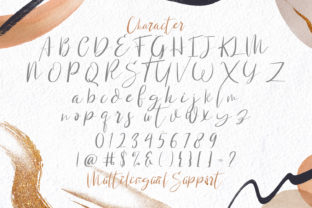 Shanti Creny Script & Handwritten Font By StringLabs 13