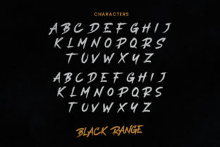 Black Range Display Font By Maulana Creative 3