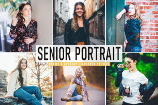 Senior Portrait Pro Lightroom Preset Graphic Actions & Presets By Creative Tacos 1