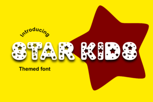Star Kids Display Font By Infontree 1