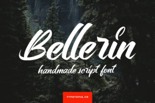 Bellerin Script & Handwritten Font By typotopia 1
