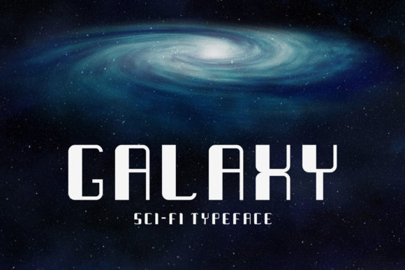Galaxy Display Font By HipFonts