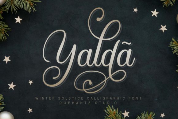 Yaldã Script & Handwritten Font By Doehantz Studio